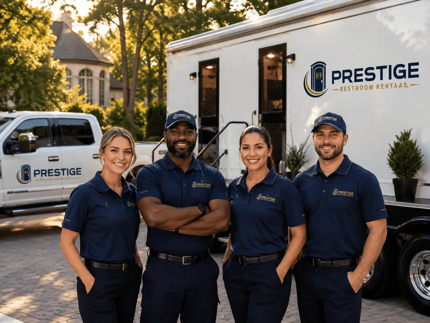 Trusted Luxury Portable Restrooms company in Hodge, LA